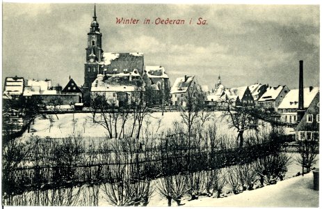 18512-Oederan-1914-Blick auf Oederan im Winter-Brück & Sohn Kunstverlag