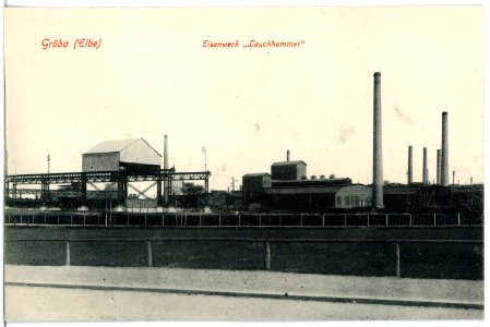 18851-Gröba-1915-Eisenwerk "Lauchhammer"-Brück & Sohn Kunstverlag