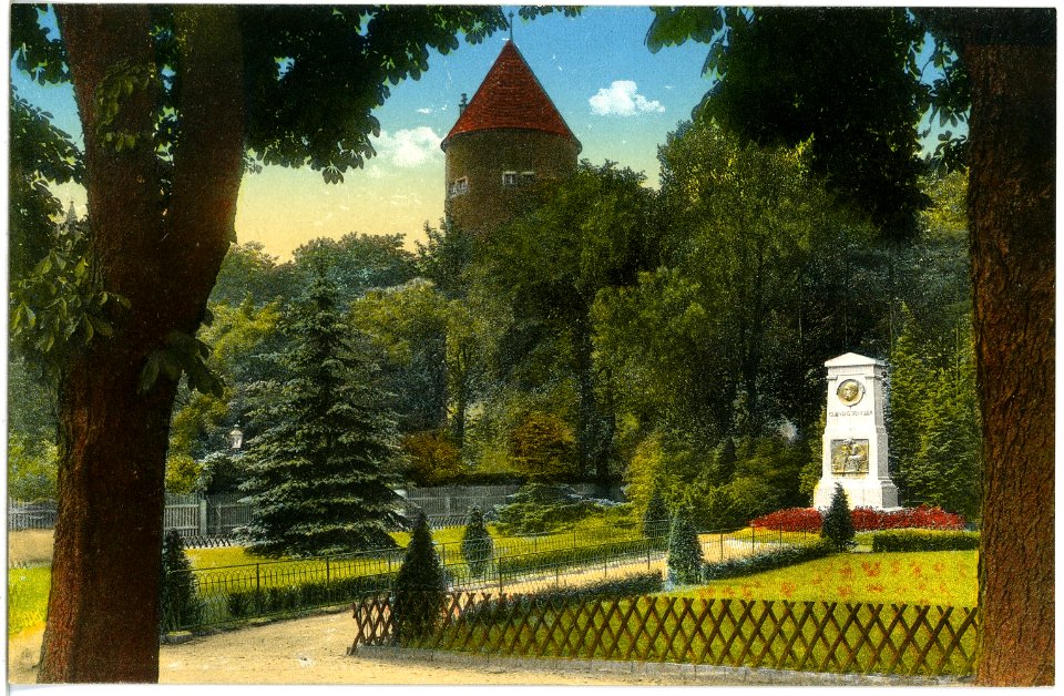 18794-Freiberg-1915-Schloßplatz-Brück & Sohn Kunstverlag