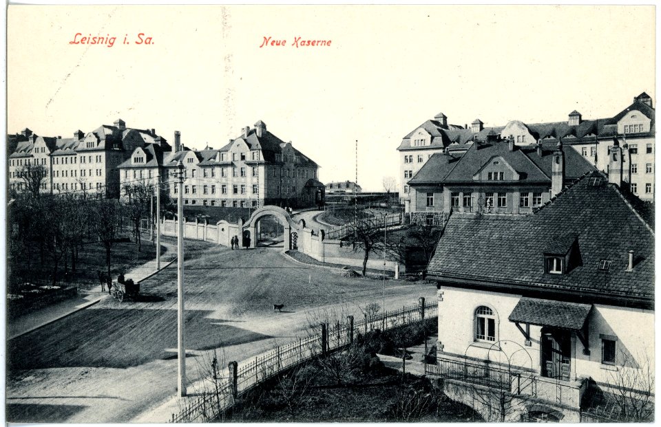 18738-Leisnig-1915-Neue Kaserne-Brück & Sohn Kunstverlag