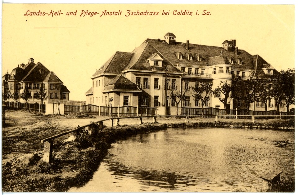 17296-Zschadraß-1914-Landes-Heil- und Pflege-Anstalt-Brück & Sohn Kunstverlag