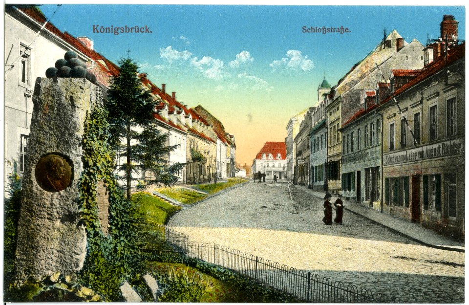 18719-Königsbrück-1915-Schloßstraße-Brück & Sohn Kunstverlag