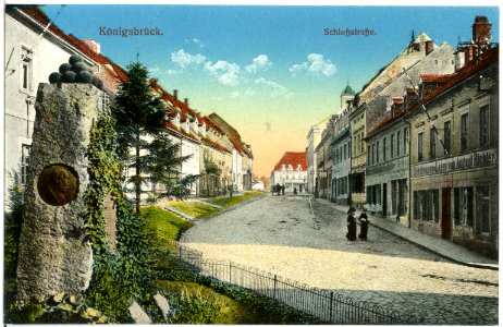 18719-Königsbrück-1915-Schloßstraße-Brück & Sohn Kunstverlag
