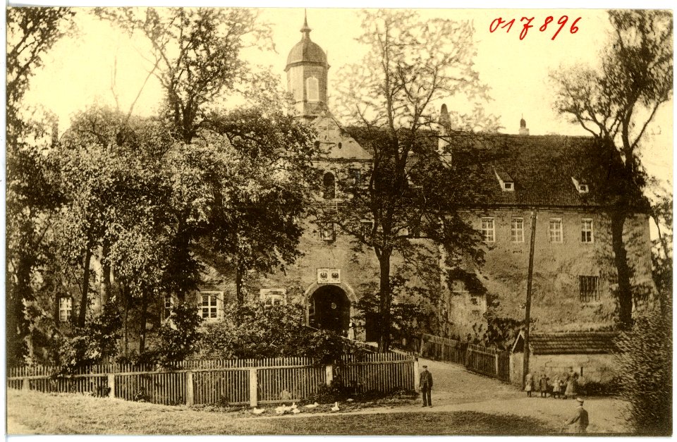 17896-Mühlberg-1914-Kurfürstliches Schloß-Brück & Sohn Kunstverlag