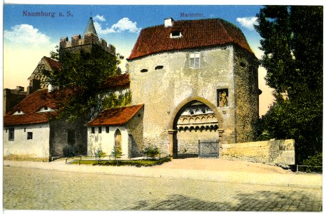 17590-Naumburg-1914-Marientor-Brück & Sohn Kunstverlag