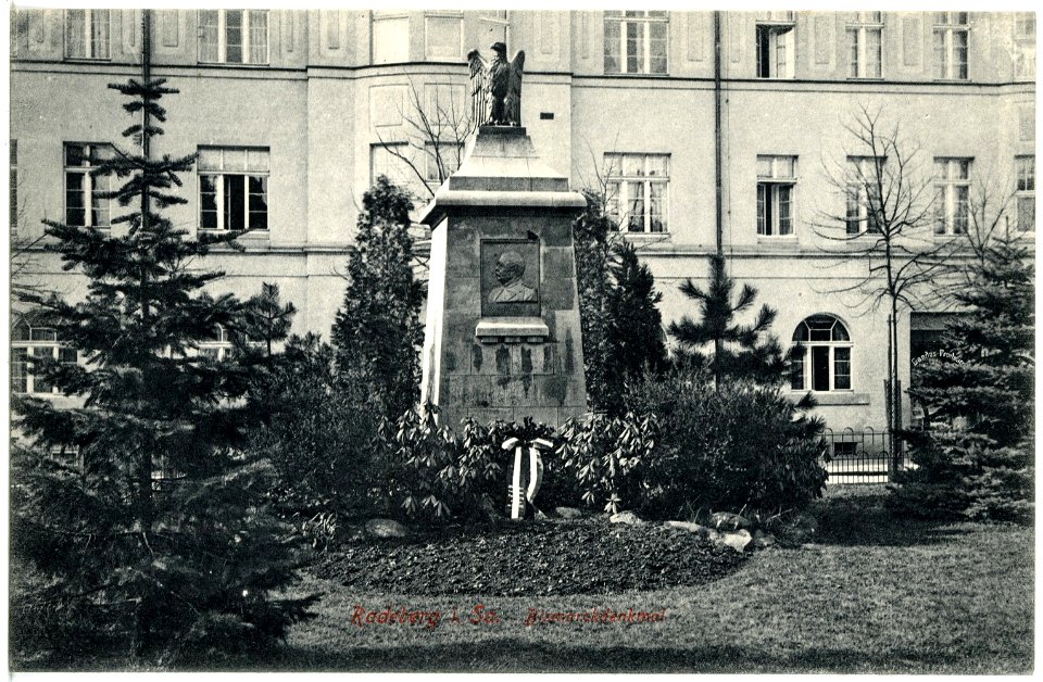 18732-Radeberg-1915-Bismarckdenkmal-Brück & Sohn Kunstverlag