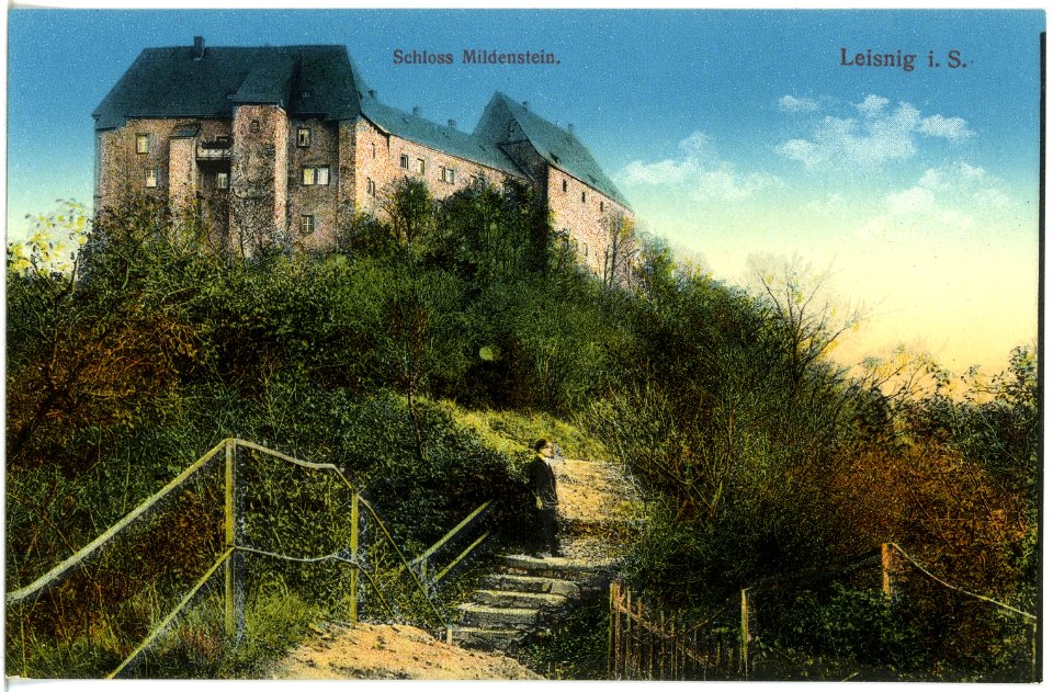 18611-Leisnig-1915-Schloß Mildenstein-Brück & Sohn Kunstverlag