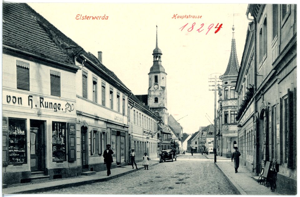 18294-Elsterwerda-1914-Hauptstraße-Brück & Sohn Kunstverlag