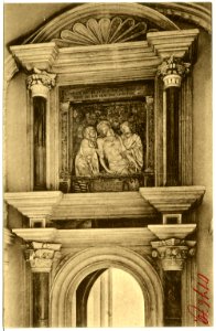 17679-Meißen-1914-Dom - Georgs-Kapelle - Portal-Relief-Brück & Sohn Kunstverlag