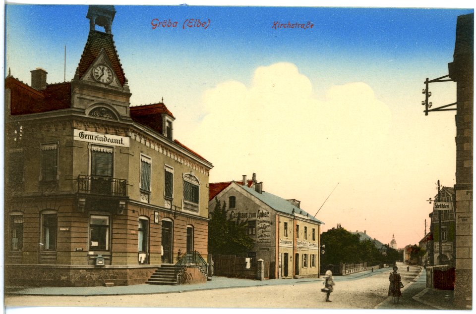 18219-Gröba-1914-Kirchstraße-Brück & Sohn Kunstverlag