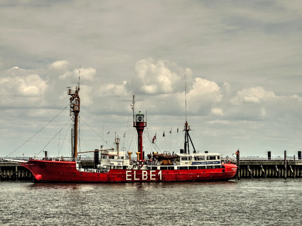 Vuurtorenschip cuxhaven wadden sea