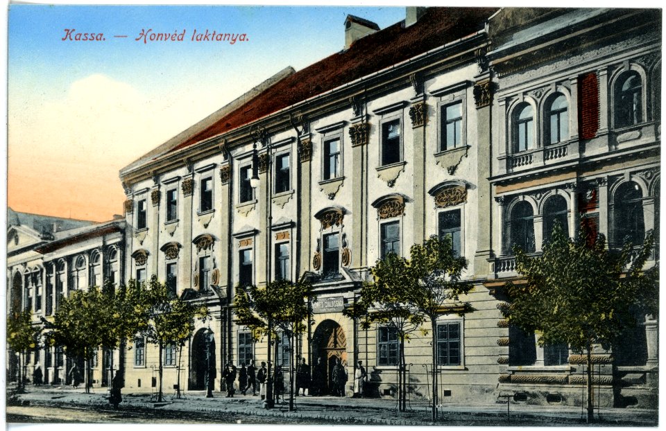 17570-Kassa-1914-Honved laktanya-Brück & Sohn Kunstverlag