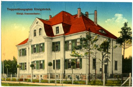 18966-Königsbrück-1915-Königliche Kommandantur-Brück & Sohn Kunstverlag