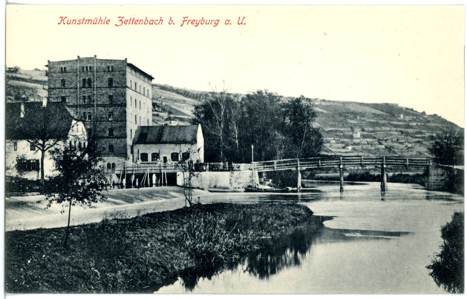 17510-Freyburg-1914-Kunstmühle Zettenbach-Brück & Sohn Kunstverlag