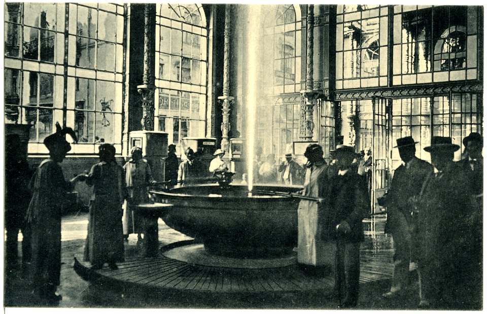 18071-Karlsbad-1914-Der Sprudel-Brück & Sohn Kunstverlag