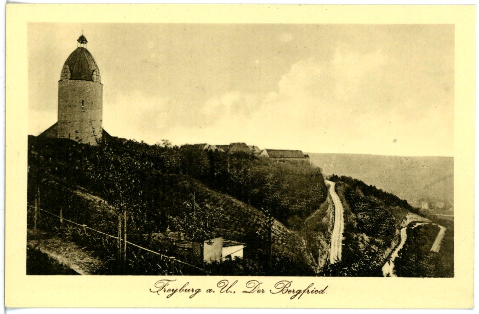 17557-Freyburg-1914-Der Bergfried-Brück & Sohn Kunstverlag