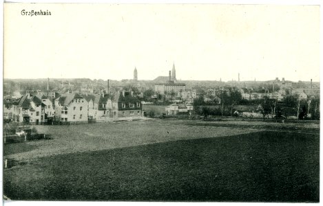 18629-Großenhain-1915-Blick auf Großenhain-Brück & Sohn Kunstverlag