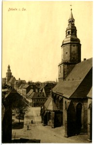 18869-Döbeln-1915-Kirche-Brück & Sohn Kunstverlag