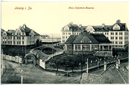 18621-Leisnig-1915-Neue Infanterie - Kaserne-Brück & Sohn Kunstverlag