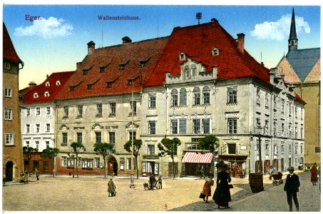 17535-Eger-1914-Wallensteinhaus-Brück & Sohn Kunstverlag