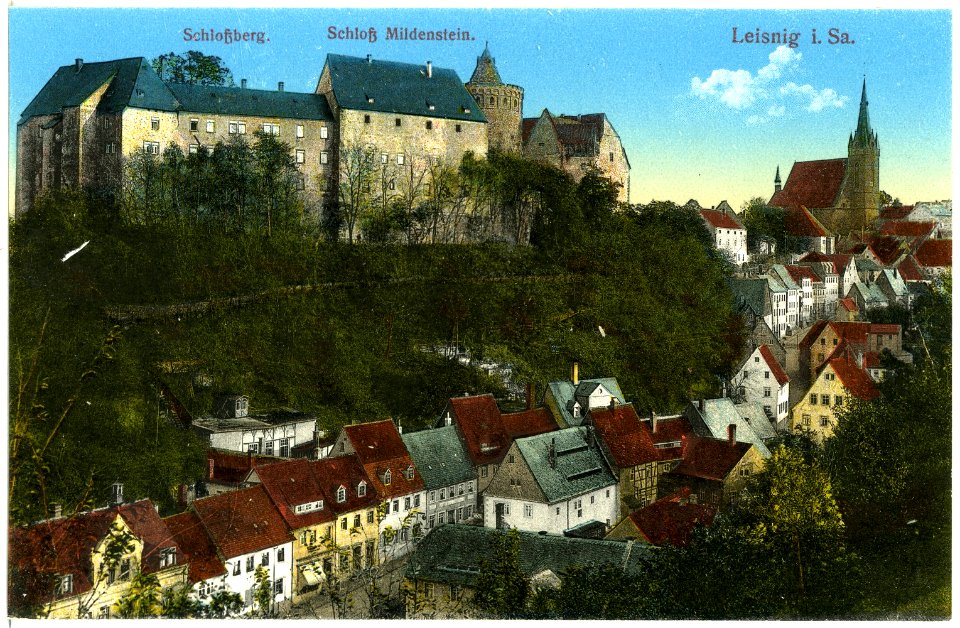 18619-Leisnig-1915-Schloß Mildenstein-Brück & Sohn Kunstverlag