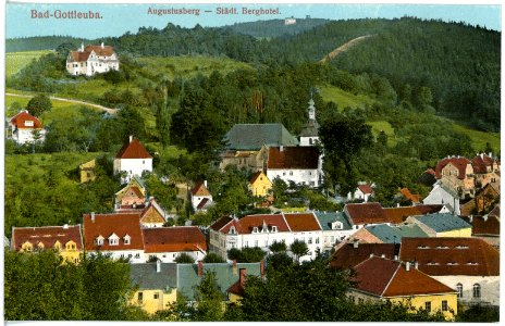18617-Bad Gottleuba-1915-total, Augustusberg-Brück & Sohn Kunstverlag