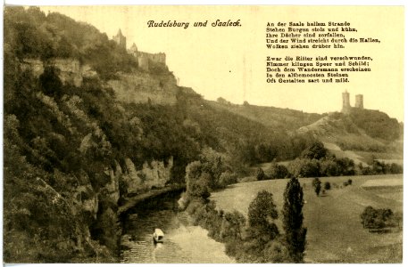 17588-Rudelsburg-1914-und Saaleck-Brück & Sohn Kunstverlag