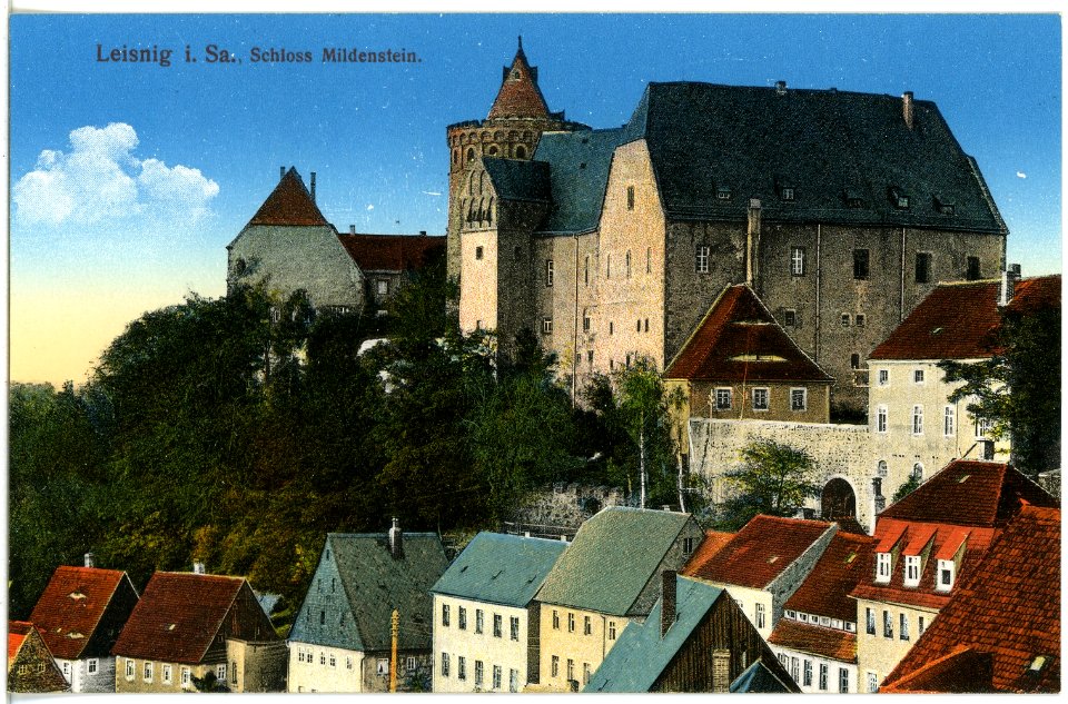 18618-Leisnig-1915-Schloß Mildenstein-Brück & Sohn Kunstverlag