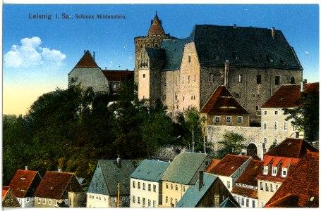 18618-Leisnig-1915-Schloß Mildenstein-Brück & Sohn Kunstverlag