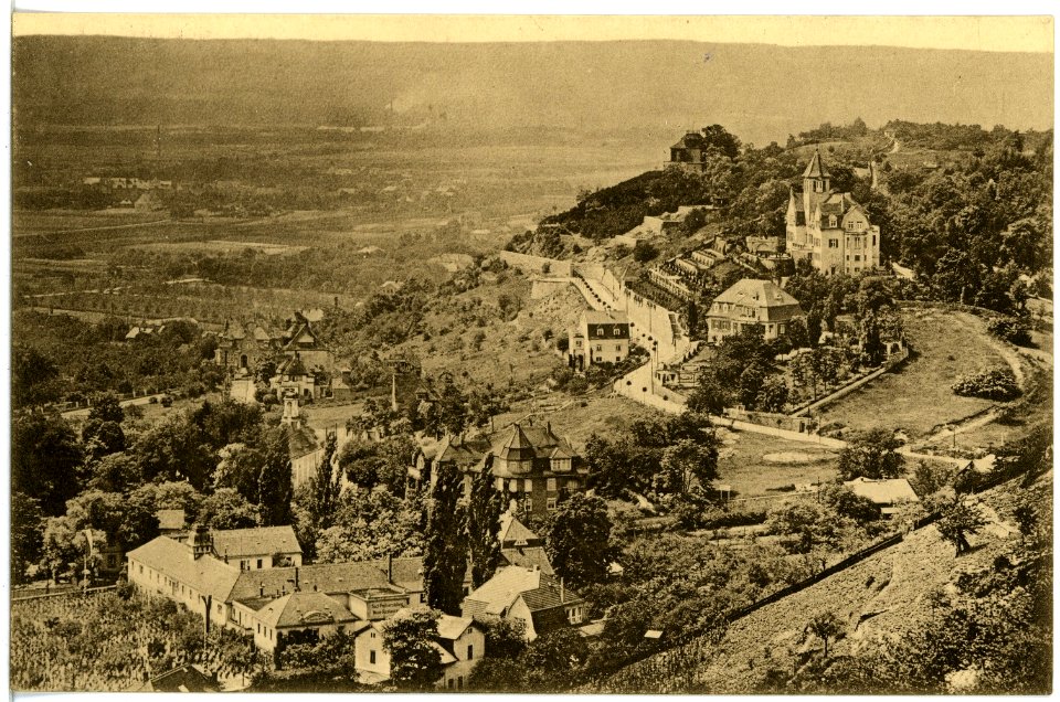 18130-Radebeul-1914-Kötzschenbroda Blick von der Friedensburg-Brück & Sohn Kunstverlag