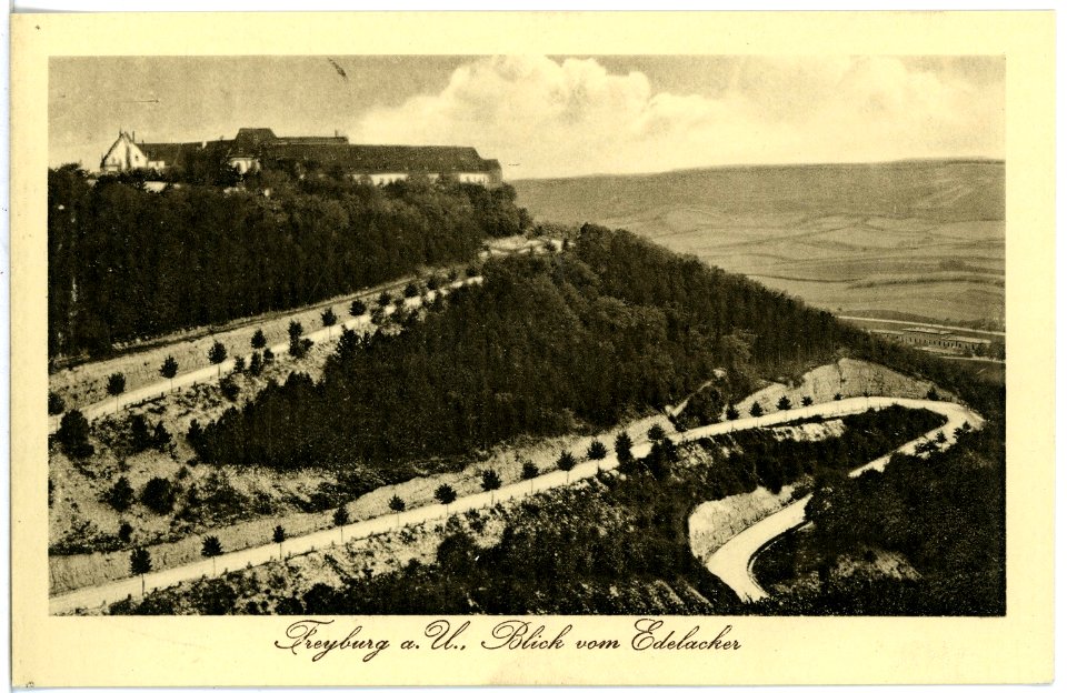 17553-Freyburg-1914-Blick vom Edelacker-Brück & Sohn Kunstverlag