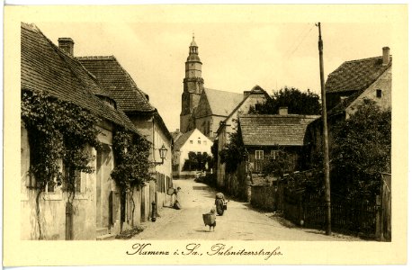 18199-Kamenz-1914-Pulsnitzer Straße-Brück & Sohn Kunstverlag