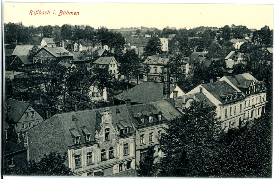17985-Roßbach-1914-Blick auf Roßbach-Brück & Sohn Kunstverlag