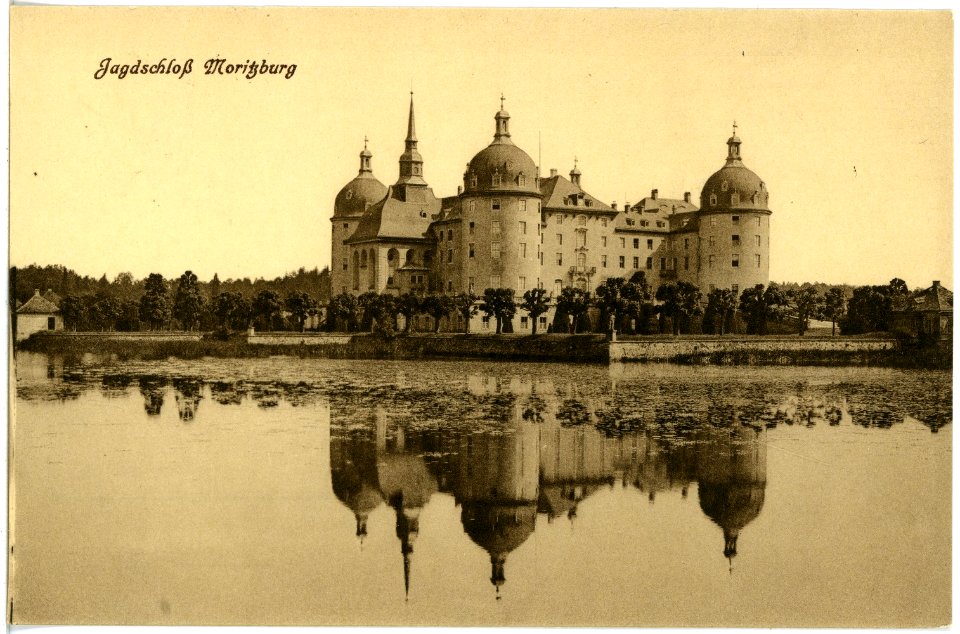 17928-Moritzburg-1914-Jagdschloß-Brück & Sohn Kunstverlag