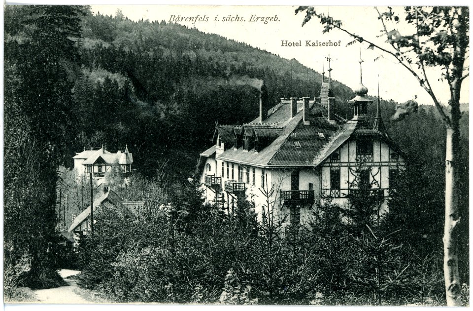 17947-Bärenfels-1914-Hotel Kaiserhof-Brück & Sohn Kunstverlag