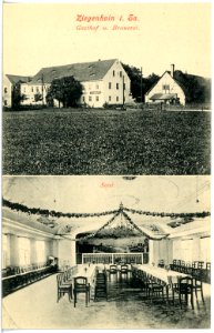 17967-Ziegenhain-1914-Gasthof und Brauerei-Brück & Sohn Kunstverlag