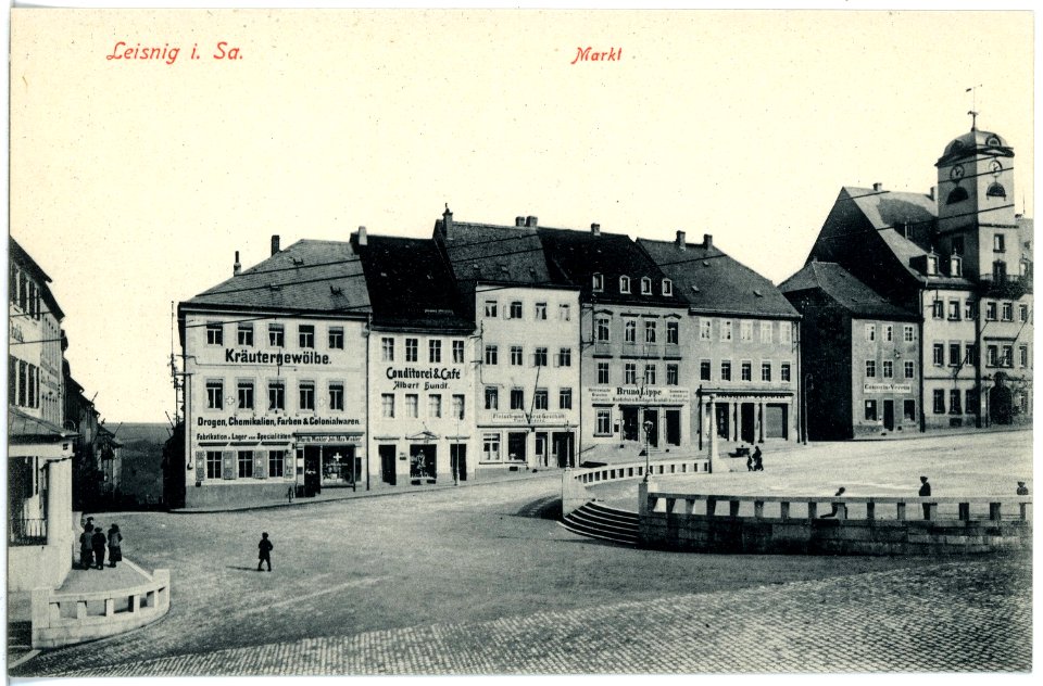 18722-Leisnig-1915-Markt-Brück & Sohn Kunstverlag