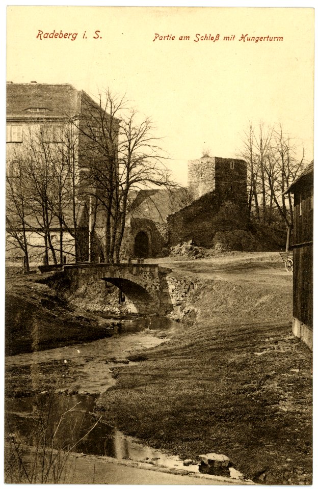 18730-Radeberg-1915-Hungerturm am Schloß-Brück & Sohn Kunstverlag