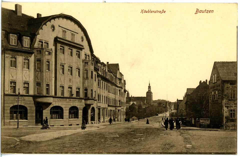 18786-Bautzen-1915-Käublerstraße-Brück & Sohn Kunstverlag