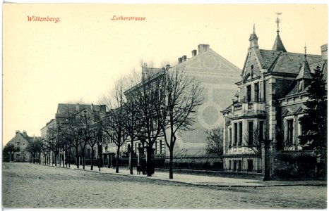17953-Wittenberg-1914-Lutherstraße-Brück & Sohn Kunstverlag