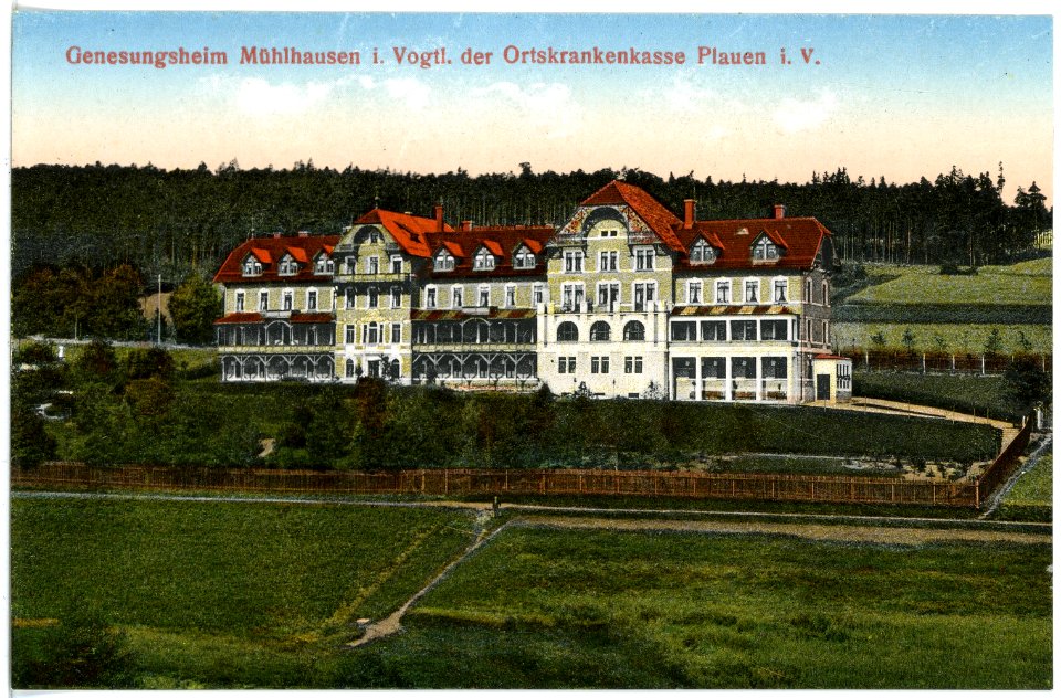 17355-Mühlhausen-1914-Genesungsheim-Brück & Sohn Kunstverlag