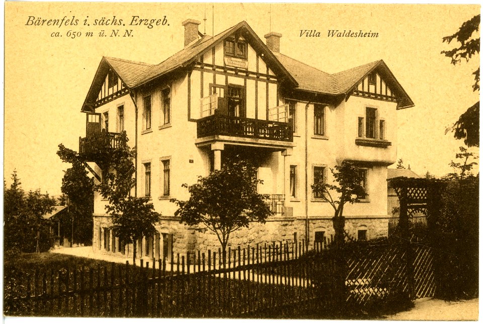 17980-Bärenfels-1914-Villa Waldesheim-Brück & Sohn Kunstverlag