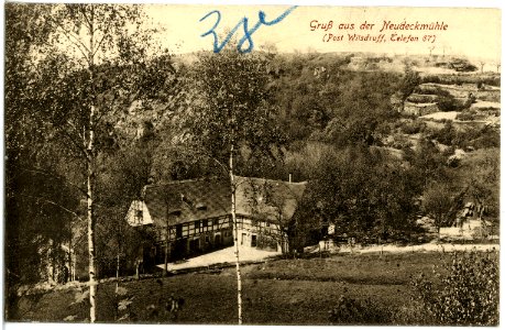 18944-Klipphausen-1915-Neudeckmühle-Brück & Sohn Kunstverlag