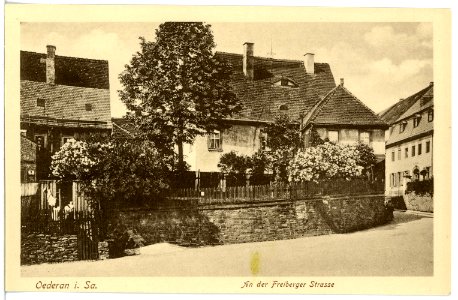 17919-Oederan-1914-Freiberger Straße-Brück & Sohn Kunstverlag