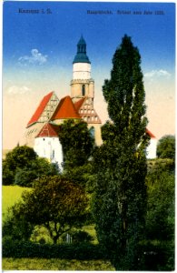 18561-Kamenz-1914-Hauptkirche-Brück & Sohn Kunstverlag