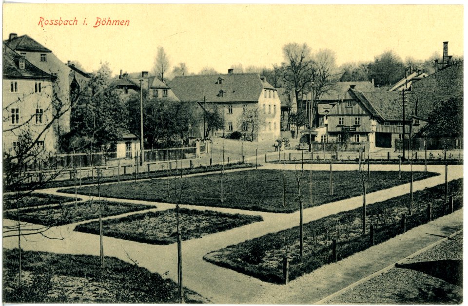 17951-Roßbach-1914-Ortsansicht-Brück & Sohn Kunstverlag