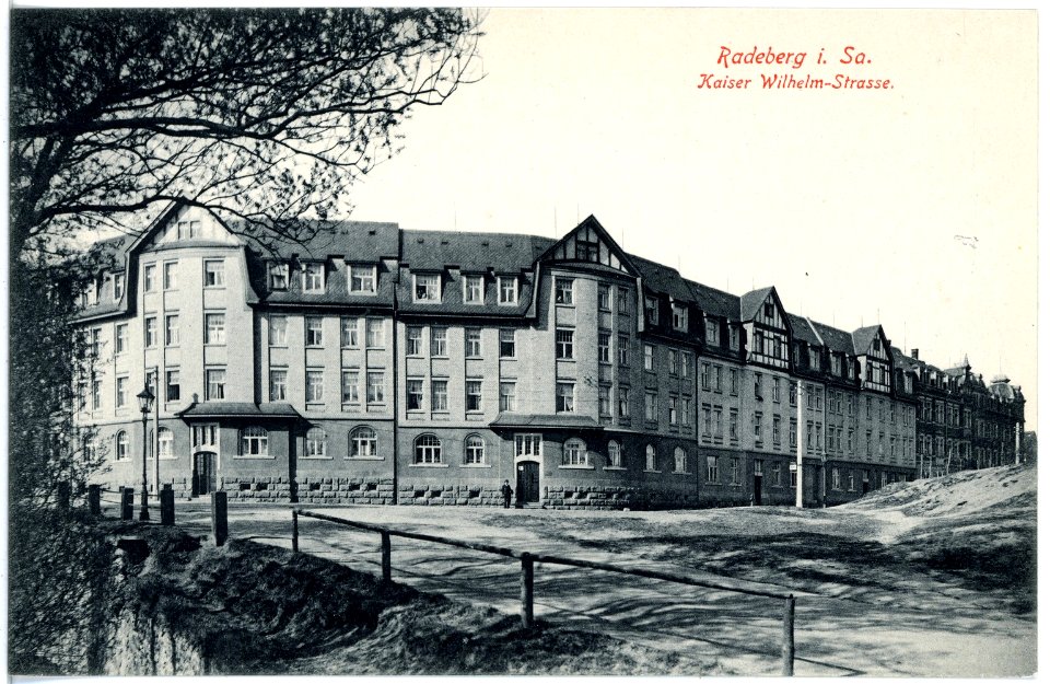 17770-Radeberg-1914-Kaiser-Wilhelm-Straße-Brück & Sohn Kunstverlag