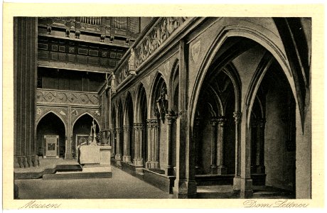 17698-Meißen-1914-Dom - Lettner-Brück & Sohn Kunstverlag