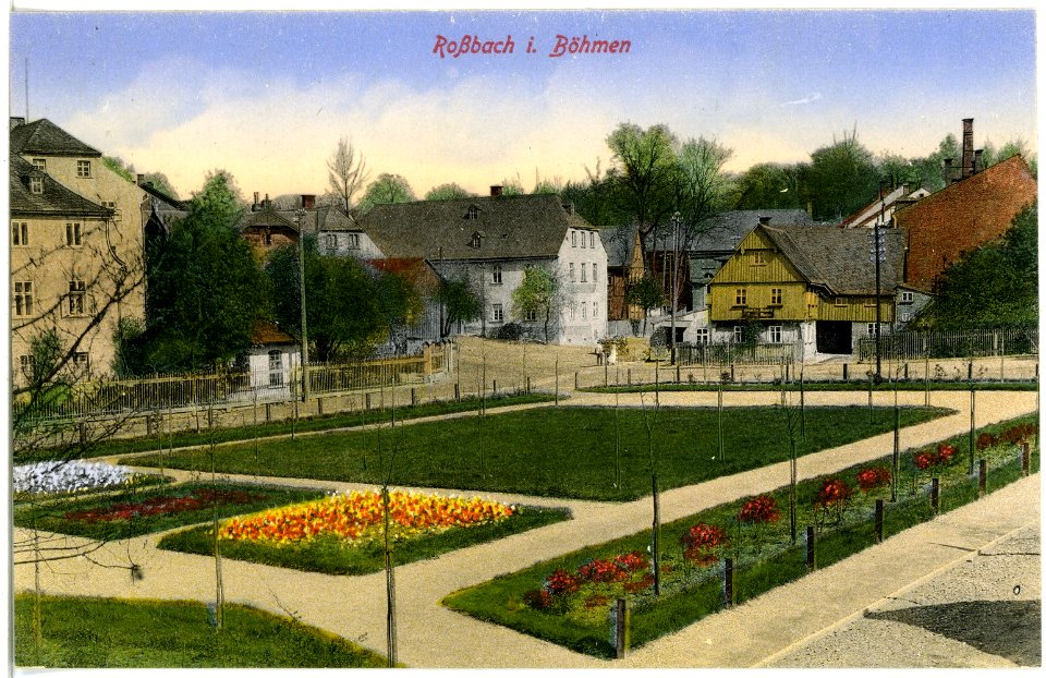17734-Roßbach-1914-Ortsansicht-Brück & Sohn Kunstverlag
