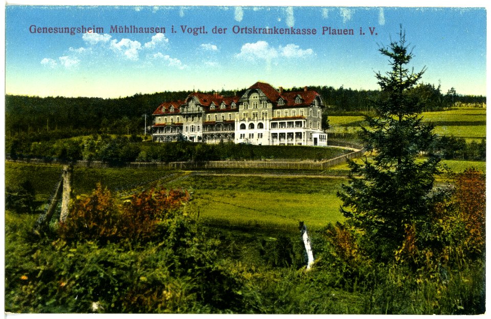 17356-Mühlhausen-1914-Genesungsheim-Brück & Sohn Kunstverlag